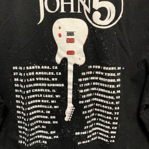 JOHN 5 MENS 2024 BAND TOUR - Picture 2 of 4